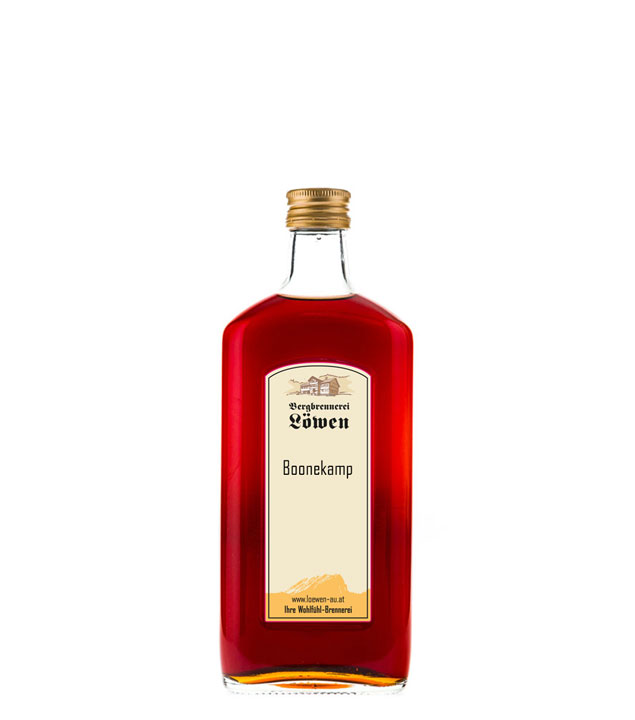 Image of Löwen: Kräftiger Boonekamp / 45% Vol. / 0,2 Liter - Flasche