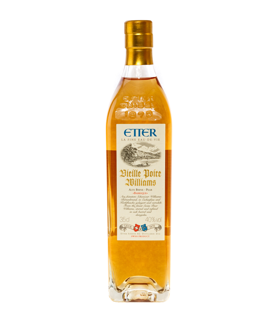 Image of Etter Vieille Poire Williams Alte Birne Brand aus dem Barrique / 40 % Vol. / 0,35 Liter-Flasche