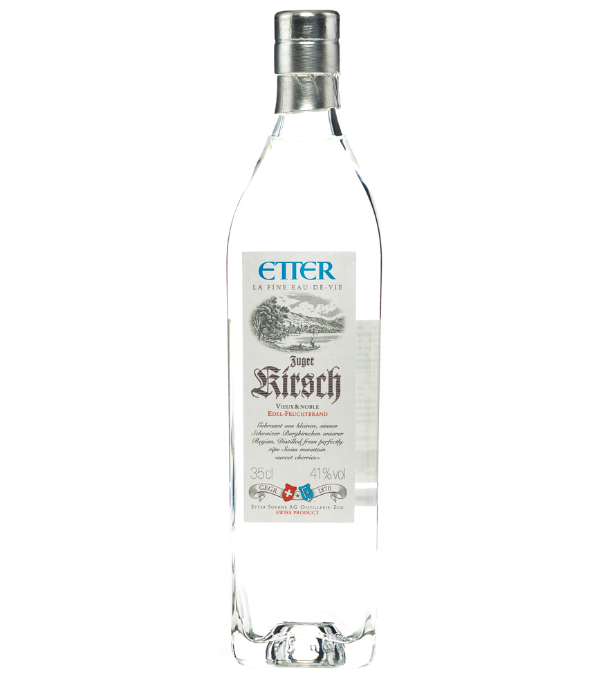 Image of Etter Zuger Kirsch vieux et noble, klassischer Kirschbrand / 41 % Vol. / 0,35 Liter-Flasche