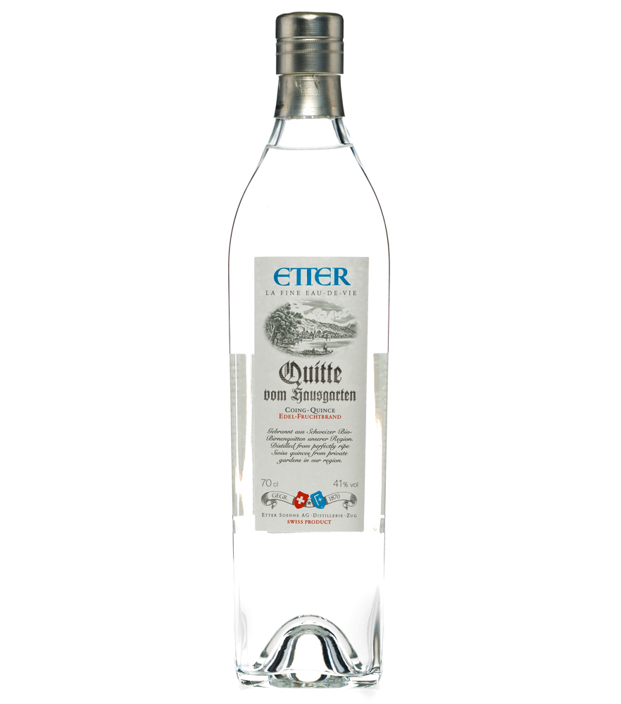 Image of Etter Quitte - Quittenbrand aus schweizer Früchten aus Privatgärten / 41% vol. 0,7 Liter-Flasche