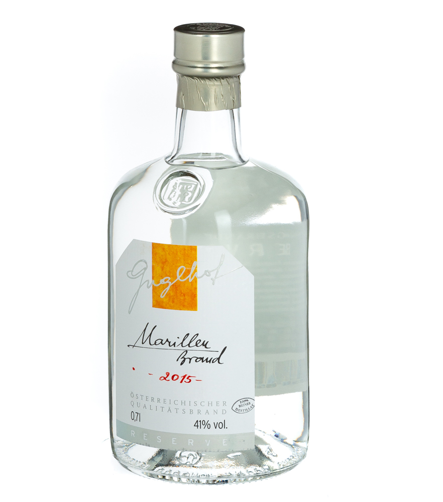 Guglhof: Marillen Brand - Jahrgangsbrand / 41% Vol. / 0,7 Liter - Flasche