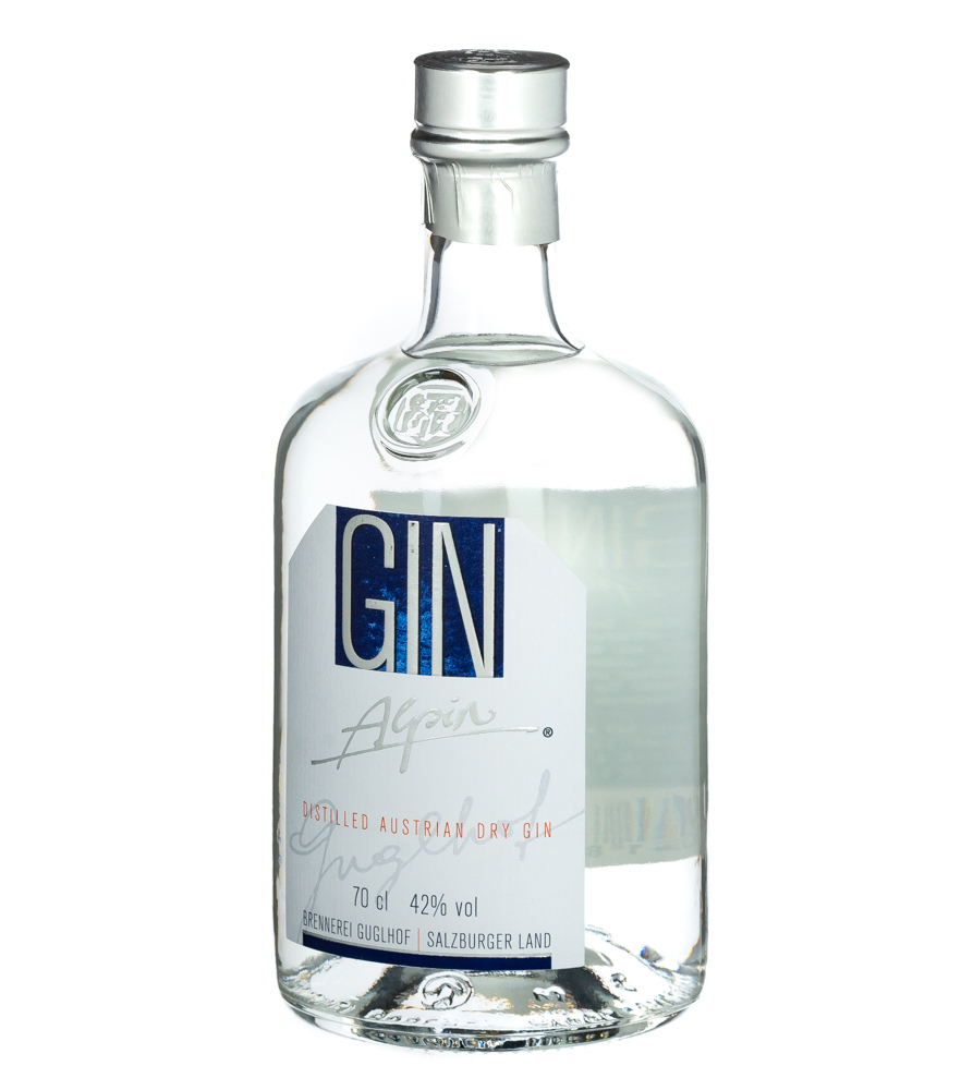 Image of Guglhof Gin Alpin - Austrian Dry Gin / 42 % vol. / 0,7 Liter-Flasche