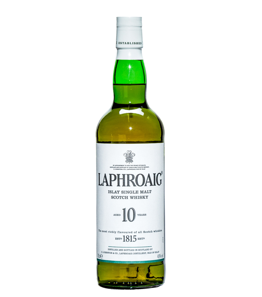 Image of Laphroaig 10 Single Malt Whisky / 40 % Vol. / 0,7 Liter in Geschenkbox