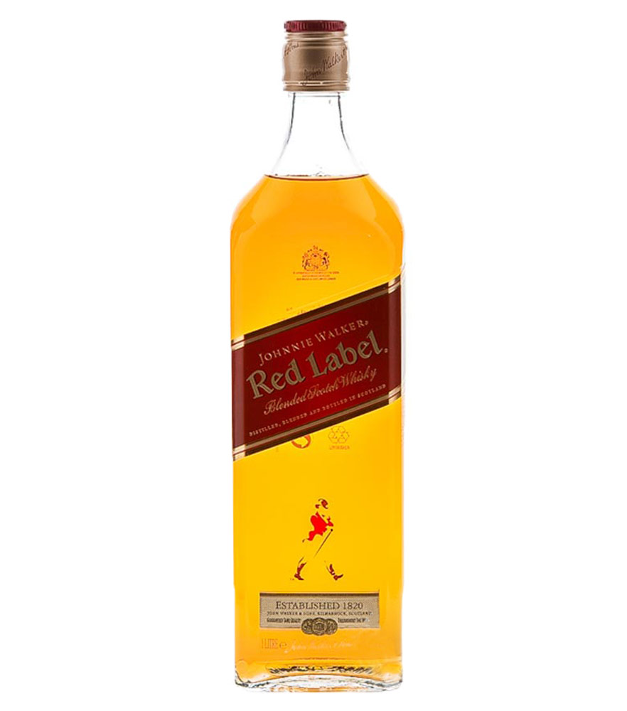 Image of Johnnie Walker Red Label Blended Scotch Whisky / 40 % vol. / 1,0 Liter-Flasche