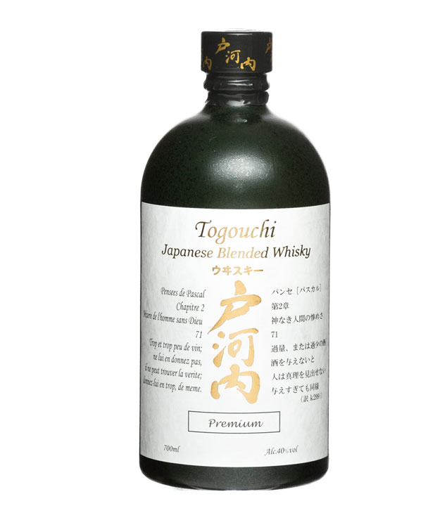 Image of Togouchi Premium Japanese Blended Whisky / 40 % Vol. / 0,7 Liter-Flasche in Geschenkkarton