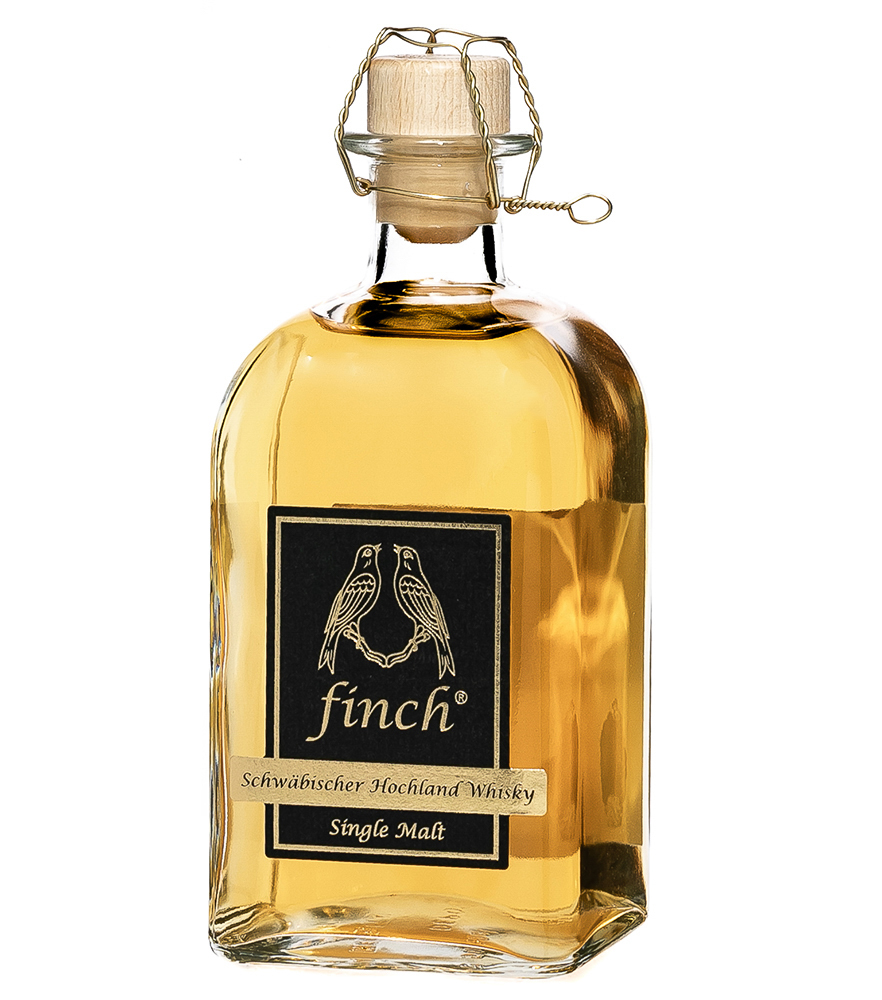 Image of Finch Whisky Single Malt Sherry Schwäbischer Hochland Whisky Black Label / 42 % Vol. / 0,5 L Flasche