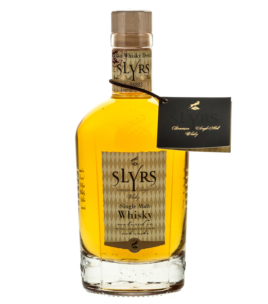 Image of Slyrs Whisky: Bavarian Single Malt / 43 % vol. / 0,35 Liter-Flasche