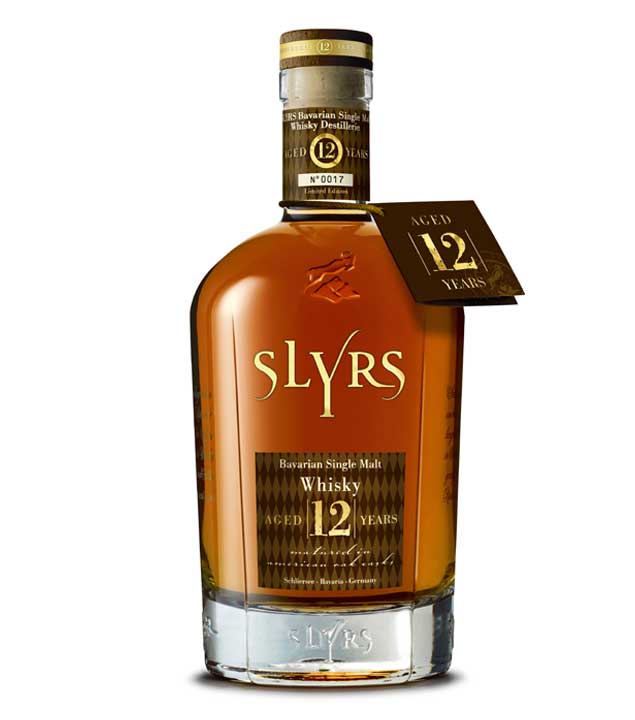 Image of Slyrs 12 Jahre Bavarian Single Malt Whisky / 43 % Vol. / 0,7 Liter-Flasche in Geschenkkarton