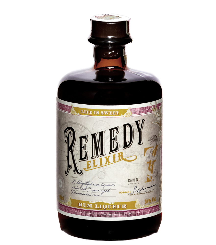 Image of Remedy Elixir Likör mit Rum / 34 % Vol. / 0,7 Liter-Flasche