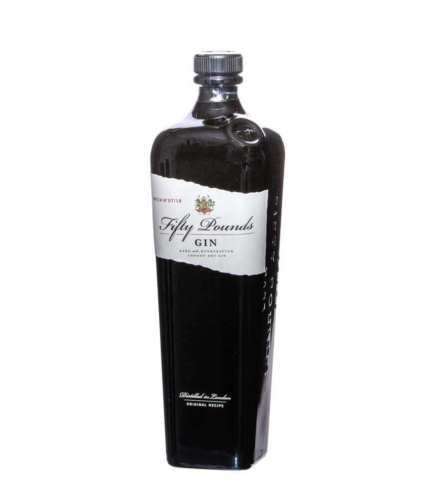 Image of Fifty Pounds London Dry Gin / 43,5 % Vol. / 0,7 Liter-Flasche