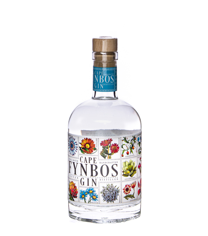 Image of Cape Fynbos Gin / 45 % Vol. / 0,5 Liter-Flasche in Geschenkverpackung