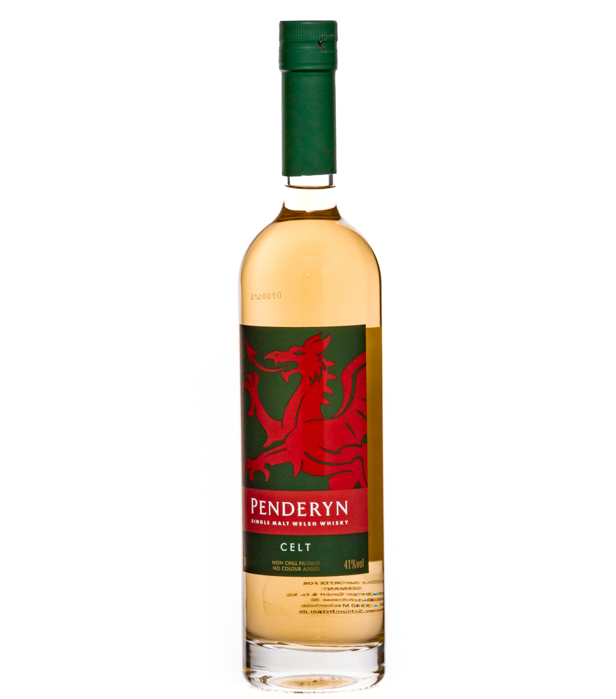 Image of Penderyn Celt Single Malt Welsh Whisky / 41 % Vol. / 0,7 Liter-Flasche in Geschenkbox