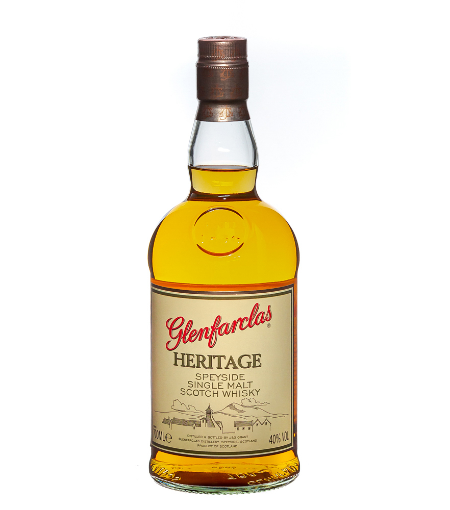 Image of Glenfarclas Heritage Speyside Single Malt Scotch Whisky / 40 % Vol. / 0,7 Liter-Flasche in Geschenkdose