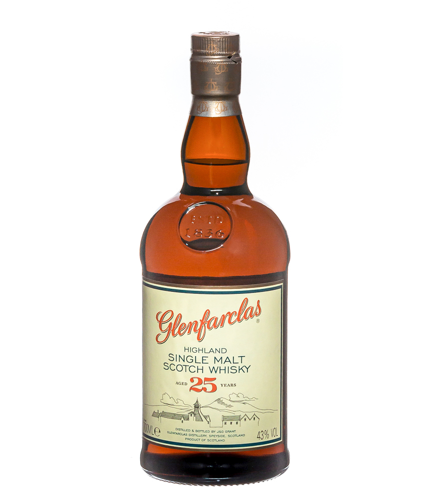 Image of Glenfarclas 25 Years Highland Single Malt Scotch Whisky / 43 % Vol. / 0,7 Liter-Flasche in Geschenkdose