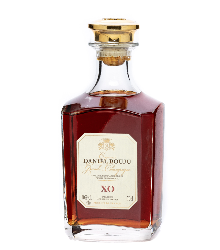 Daniel Bouju Cognac XO / 40 % Vol. / 0,7 Liter-Dekanter in Holzkiste