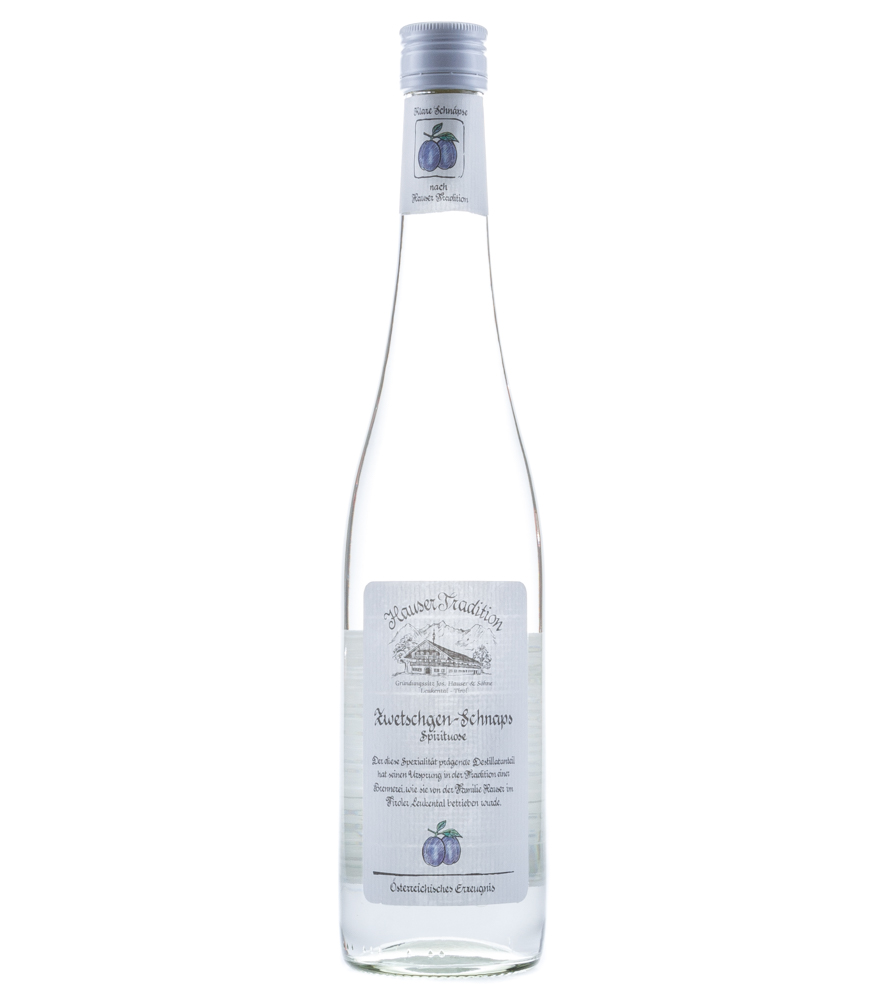 Image of Hauser Tradition Zwetschgen Schnaps / 35% Vol. / 0,7 Liter