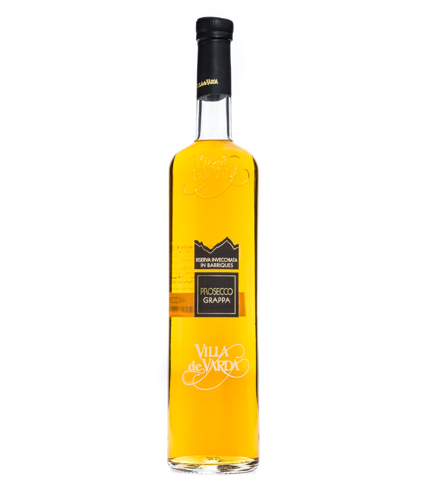 Image of Villa de Varda Grappa Prosecco Riserva Invecchiata / 40 % Vol. / 0,7 Liter-Flasche