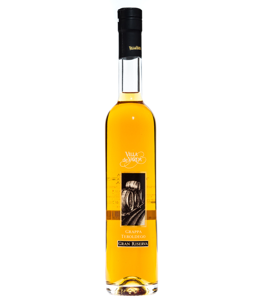 Image of Villa de Varda Grappa Teroldego Riserva Mezzolitro / 40% Vol. / 0,5 Liter-Flasche