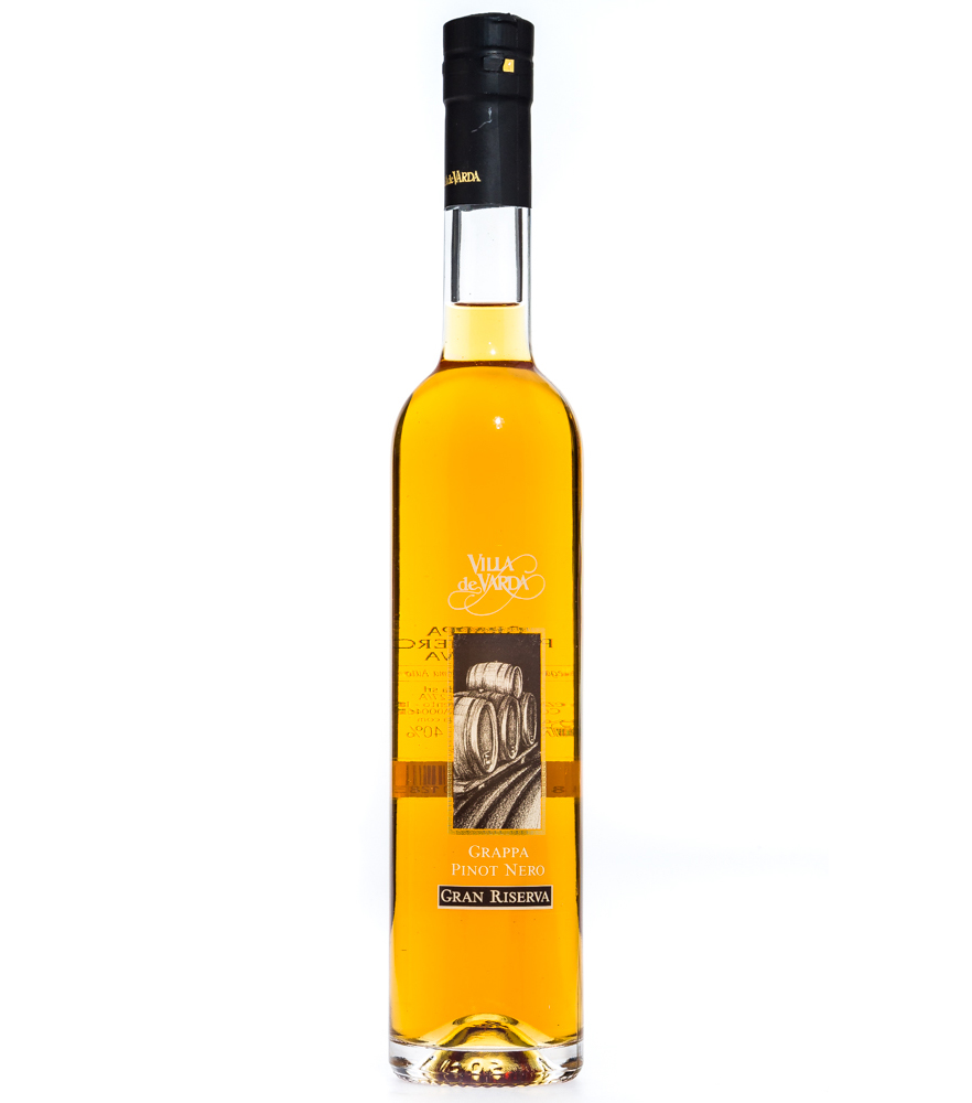 Image of Villa de Varda Grappa Pinot Nero Riserva Mezzolitro / 40 % Vol. / 0,5 Liter-Flasche