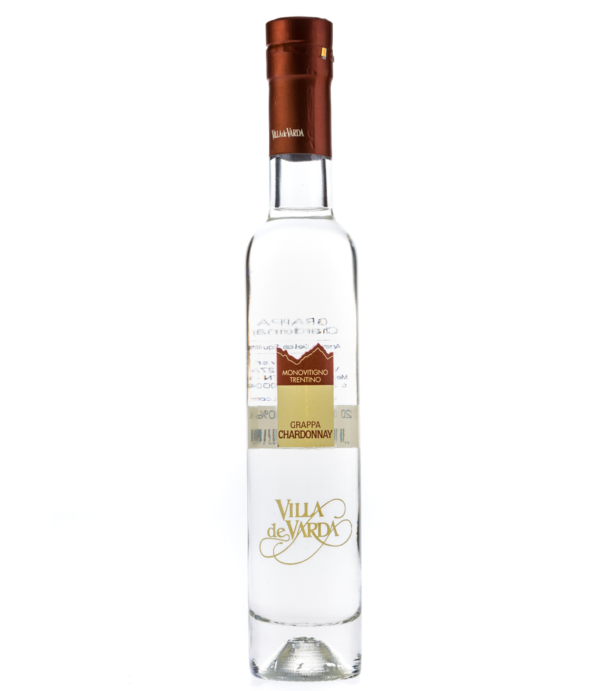 Image of Villa de Varda Grappa Chardonnay Pensiero Trentino - Chardonnay-Grappa / 40 % / 0,2 Liter-Flasche