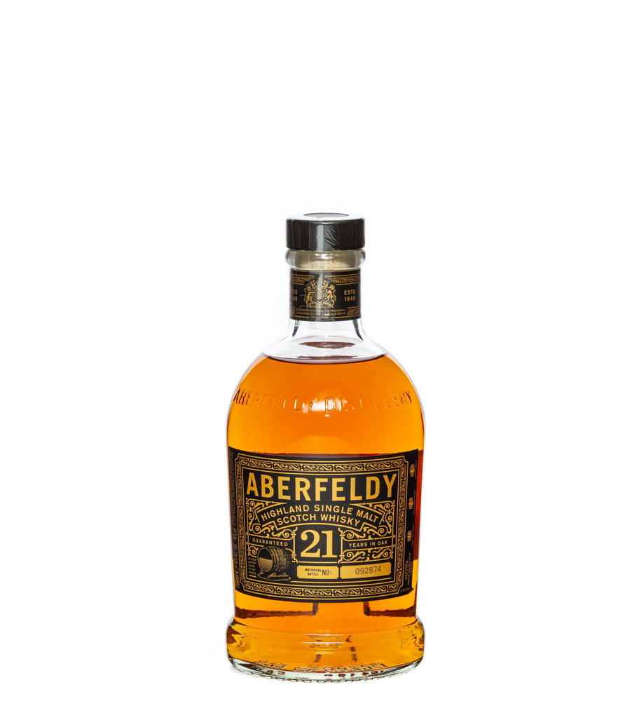 Image of Aberfeldy 21 Years Highland Single Malt Scotch Whisky / 40 % Vol. / 0,7 Liter-Flasche in Geschenkbox