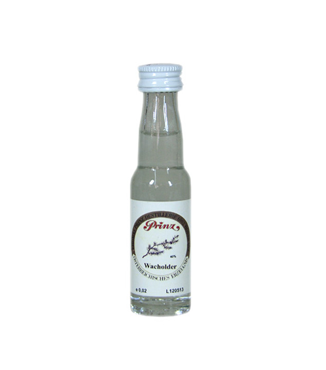 Prinz: Wacholder Schnaps / 40% Vol. / 0,02 Liter - Flasche