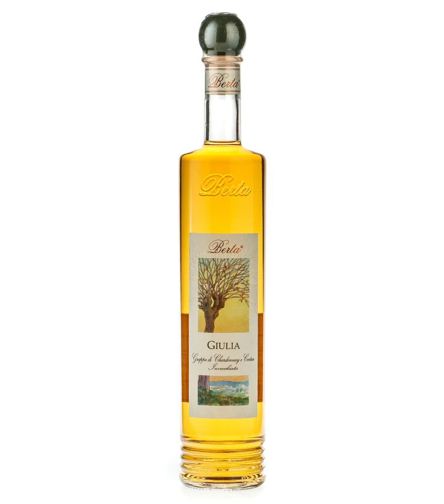 Image of Distillerie Berta Giulia - Grappa di Chardonnay e Cortese Invecchiata / 40 % vol. / 1,5 L Flasche