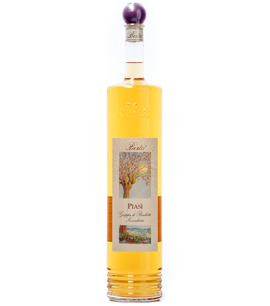 Image of Distillerie Berta Piasì – Grappa di Brachetto Invecchiata / 40 % vol. / 1,5 Liter-Flasche