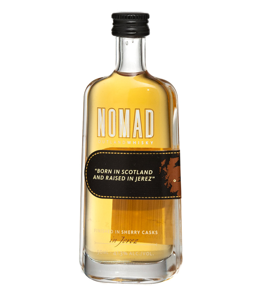 Image of Nomad Outland Whisky Finished in Sherry Casks Miniatur / 41,3 % Vol. / 0,05 Liter-Flasche