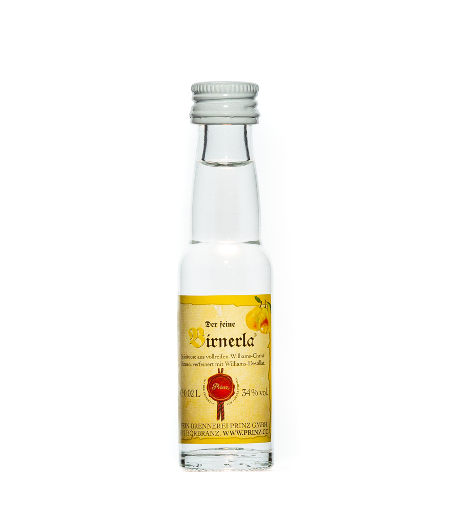 Prinz: Birnerla / 34% Vol. / 0,02 Liter - Flasche