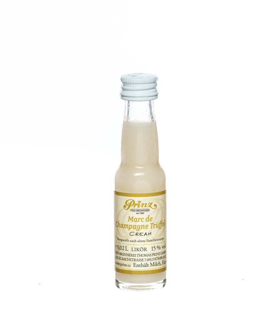 Image of Prinz: Prinzalinen Likör - Cream-Likör / 15% Vol. / 0,02 Liter - Flasche