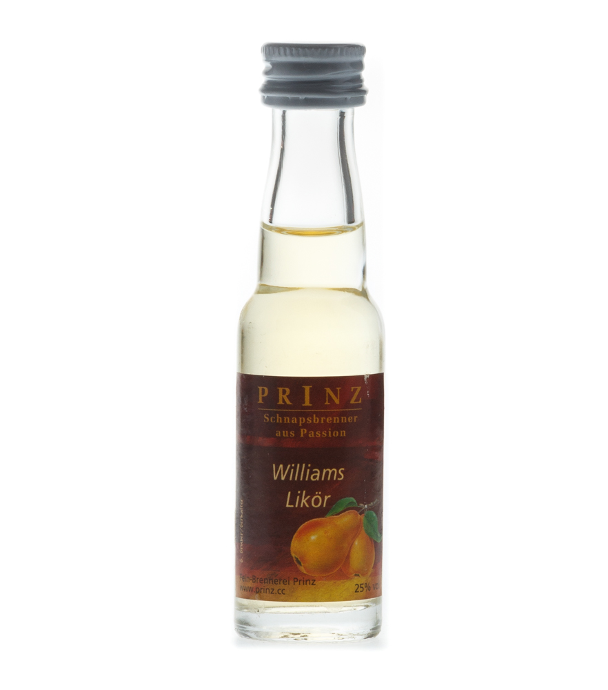 Image of Prinz: Williams-Likör / 25 % Vol. / 0,02 Liter - Flasche