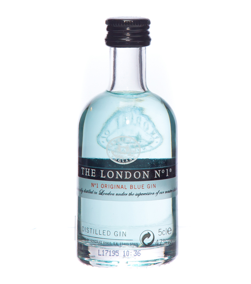 Image of The London No.1 Gin Original Blue Mini / 47 % Vol. / 0,05 Liter-Flasche